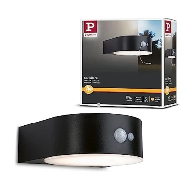 Bild av Paulmann Eileen Solar LED utomhusvägglampa sensor