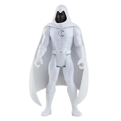 Bild av Marvel Hasbro Legends Series, 9,5 cm lång, retro, 375 kollektion, Marvel&#039;s Moon Knight, actionfigur, för barn från 4 år, Multi, F3823