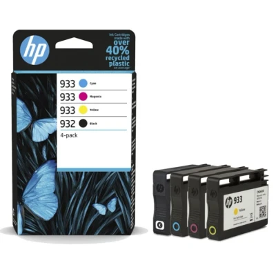 Bild av HP 932 / 6ZC71AE 4 Pack Color Ink Bläckpatron Colour (cyan, magenta, yellow, black, black)