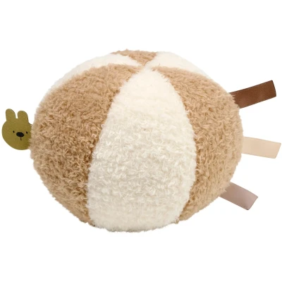 Bild av Nattou Cuddly Ball TEDDY, 11 cm, Teddy Ecru Caramel