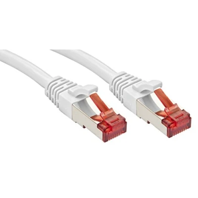 Bild av 10 m Cat.6 S/FTP kabel, vit