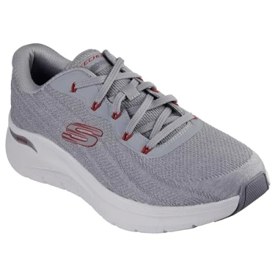 Bild av Skechers herr Arch Fit 2.0 Road Wave Sneaker, Grått, 42 EU