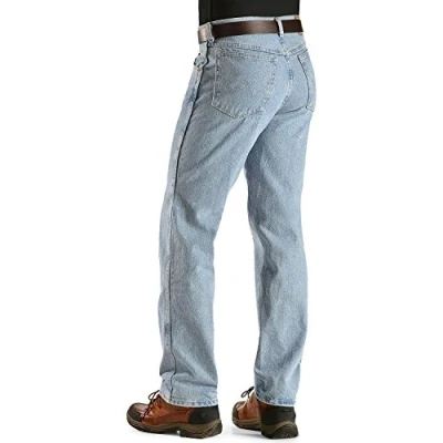 Bild av Wrangler herr original fit jeans, Rough Wash Indigo, 34W / 32L
