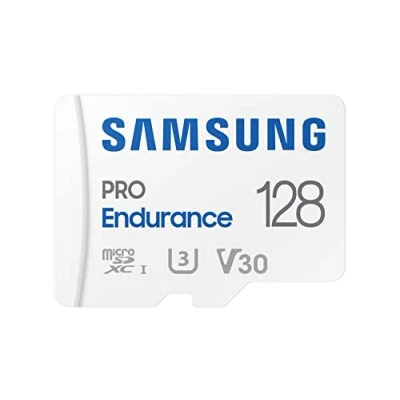 Bild av Samsung PRO Endurance 128 GB microSDXC UHS I U3 100 MB/s videoövervakningsminneskort med adapter (MB MJ128KA)