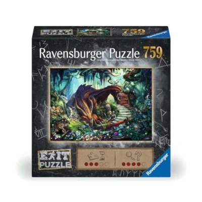 Bild av Ravensburger Exit pussel 17378 in the drakgrottan 759 bitar för vuxna och barn från 12 år, vit