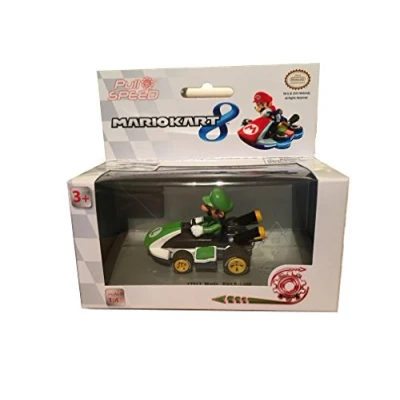 Bild av MARIO KART B01CML580G Box Auto Pull Speed Nintendo Luigi 8, vit