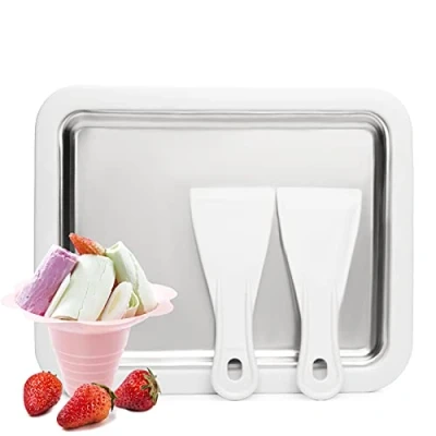 Bild av JoyMech Instant Ice Cream Maker idealisk för att göra mjuk servering glass slushies fryst yoghurt sorbet gelato rullad