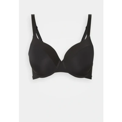 Bild av Lindex BRA Dahlia Shiny MATT Tshirtbh, Storlek: 75B, Black