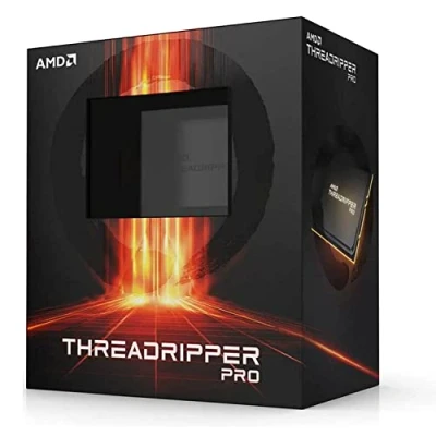 Bild av AMD Ryzensets Threadripper Pro 5955WX (16Cores/32Threads, 280W TDP, SWRX8 uttag, 72 MB cache, upp till 4,5 GHz Max Boost, ingen kylare)