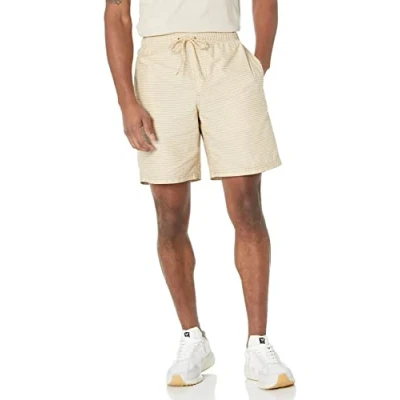 Bild av Amazon Essentials vandringsshorts med dragsko för män, brun (Khaki Kha), US XS (EU XS)