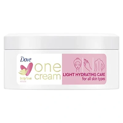 Bild av Dove Body Love One Cream Hudkräm för torr hud Light Hydration Absorberas omedelbart 250 ML