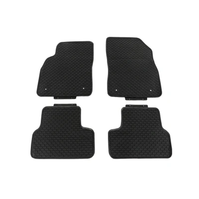 Bild av VAICO V51 0409 Ensemble de tapis sol Caoutchouc avant et arrière 4 noir Sur mesure OPEL: Astra J 5 portes, Sports Tourer, GTC