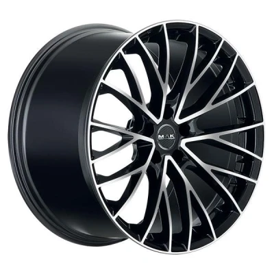 Bild av MAK Speciale Black Machined Face 11.5x22 5/112 ET43 B66.6