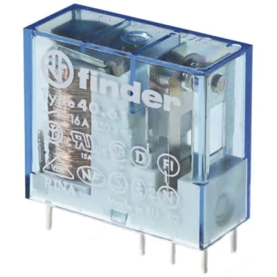 Bild av Finder 40.61.9.048.0000 PCB relä 48 V/DC 16 A 1 växelriktare (RT) st