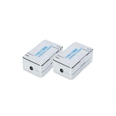 Bild av DIGITUS DN 93903 LSA anslutningsmodul Cat 6 2 stycken Skärmad Cat6 isolationsförskjutande kontakt AWG 22 till 26 För Ethernet kablar, nätverkskablar, installationskablar Silver