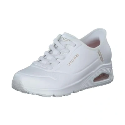 Bild av Skechers Slip ins UNO Easy Air damsneakers 177112 WHT, Vit, 42 EU