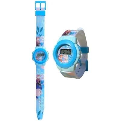 Bild av CARTOON Digitalt armbandsur för barn i konturförpackning, Frozen 1, rem