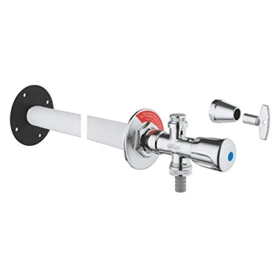 Bild av Grohe 41208000 Eggemann Eurotec kit extern väggventil DN15