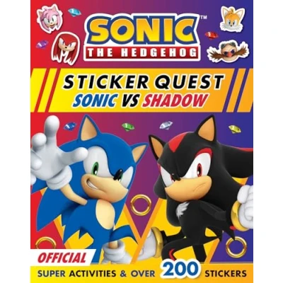 Bild av Sonic the Hedgehog Sticker Quest: vs Shadow: Activity Book packed with puzzles and over 200 stickers! Perfect for fans of games, movies TV shows