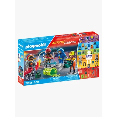 Bild av Playmobil 71468 Action Heroes Byggsats Mina Figurer: Brandkår