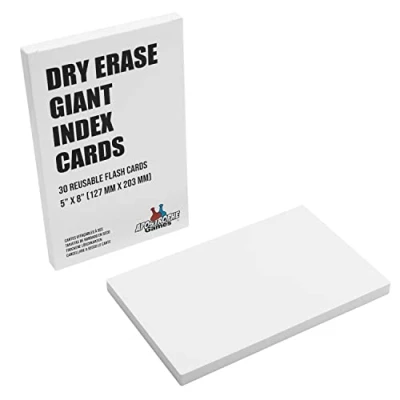 Bild av Torr Radera Index Kort (12,7 cm x 20,3 cm)