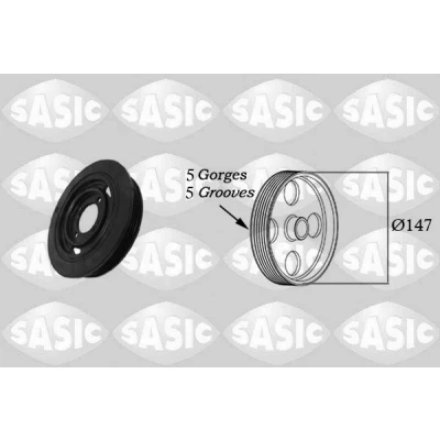Bild av SASIC 2156009 Poulie Damper 147 OPEL: Zafira B, Astra G CC, H GTC