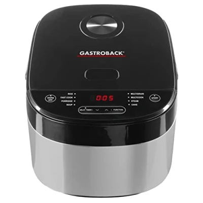Bild av Gastroback Design Multicook Pro, 5 l, 790 W, Svart, Rostfritt stål, 12 h, Knappar, 0,95 m