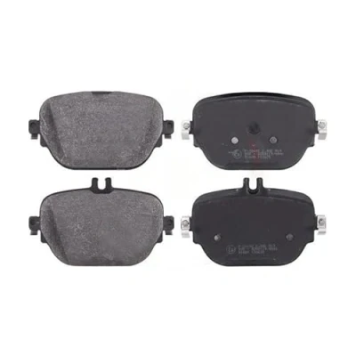Bild av HELLA 8DB 355 031 711 Jeu de plaquettes frein préparé pour indicateur d&#039;usure avec vis d&#039;étrier MERCEDES BENZ: Classe E Berline, GLC SUV