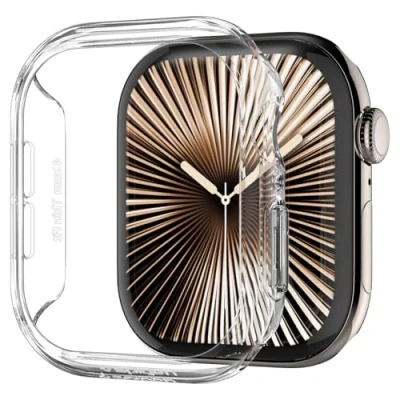Bild av Spigen Thin Fit crystal clear Apple Watch 10 42mm