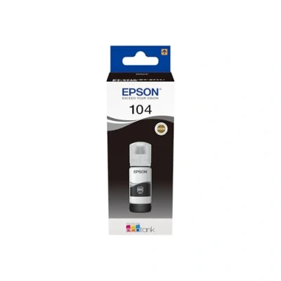 Bild av Epson EP65580 original 104 EcoTank bläckflaska (ET 2710 ET 2711 2720 2726 4700 2712, 2721) svart, 65 ml