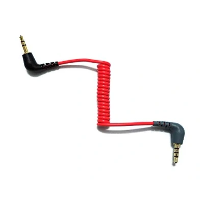 Bild av YH&amp;YX 3,5 mm TRS till TRRS Patchadapter mikrofonkabel kompatibel för Android smartphone rode Mic VideoGO VideoMicro Wireless GO
