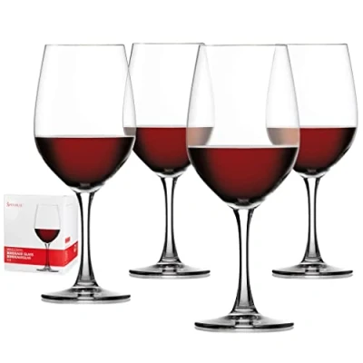 Bild av Spiegelau &amp; Nachtmann, 4 delat Bordeauxglasset, kristallglas, 580 ml, Winelovers, 4090177, transparent