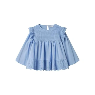 Bild av Name it Fitora Shirt Blus för barn, Storlek: 116, Serenity