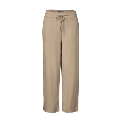 Bild av Street One WIDE LEG Tygbyxor, Storlek: 36x26, Beige