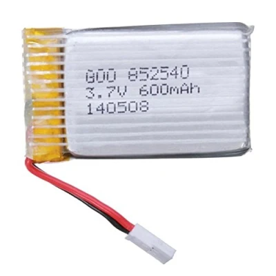 Bild av YUNIQUE SVERIGE 1 St. uppladdningsbart Lipo batteri (3,7v, 600mAh Lipo) för Rc Quadcopter Drones Syma X5 X5C X5SC X5SW, Cheerson CX 30W, Skytech M68, Wltoys F949