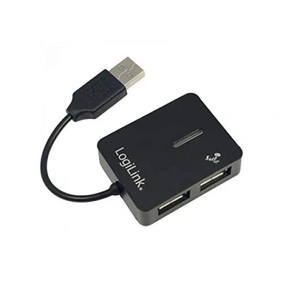 Bild av LogiLink UA 0139 4 port USB, Svart