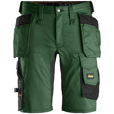 Bild av SHORTS STRETCH HF AW SKOGSGRÖN/SVART STL 052 Beijerbygg Byggmaterial