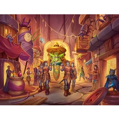 Bild av Gloomhaven Cephalofair Games Buttons &amp; Bugs Ett solospel med en bråkdel av storleken, Åldrar 14+, 1 spelare