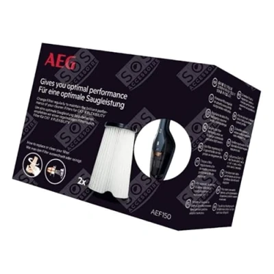 Bild av AEG 9001683755, Skaftdammsugare, Filter, Vit, Låda, 2 styck, styck