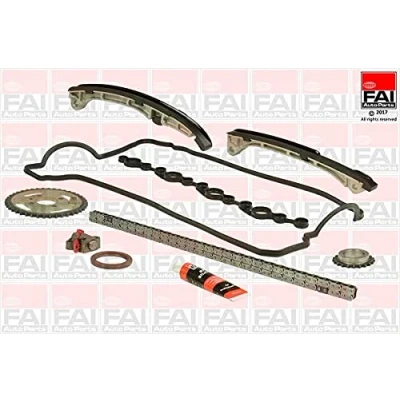 Bild av FAI AutoParts TCK201 Jeu de distribution à chaînes avec joints, roues dentées Simplex, Chaîne vélo TOYOTA: RAV4 III SUV, Verso, Auris 5 portes