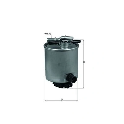 Bild av MAHLE ORIGINAL KL 440/14 Filtre à Carburant de conduite 10 10,0 NISSAN: Qashqai / Qashqai+2 I, X Trail, RENAULT: Koleos I