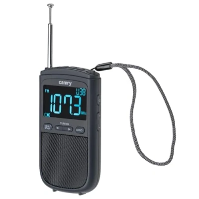 Bild av Camry portabel miniradio med USB C och LCD display