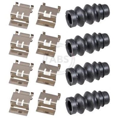 Bild av A.B.S. 0124Q Kit d&#039;accessoires, plaquette de frein à disque PEUGEOT: 308 II 3/5 portes, SW 2, 3008 SUV, DS: DS7 Crossback, TOYOTA: C HR