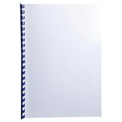 Bild av Exacompta Ref 2751C Forever Collection Återvunna styva presentationsöverdrag A4 (210 x 297 mm), läderkornseffekt, 270 gsm styvt kort vit (paket med 100)