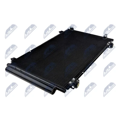 Bild av NTY CCS TY 030 Condenseur De Clim avec déshydrateur Aluminium 573 TOYOTA: Corolla IX 3/5 portes, Station Wagon