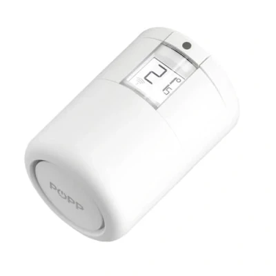 Bild av Popp Zigbee värmetermostat smart termostat programmerbar appkontroll intelligent värmekontroll SmartThings &amp; Alexa kompatibel spara upp till 30% uppvärmningskostnader inkl. adapter
