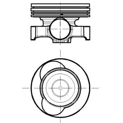 Bild av Kolv Mahle 021 PI 00118 100