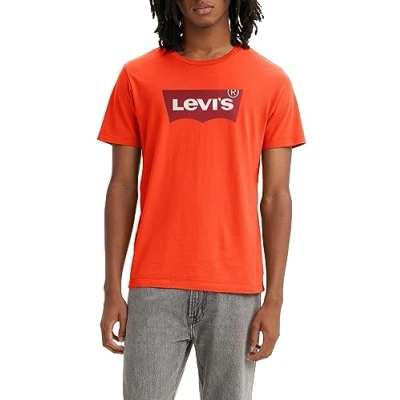 Bild av Levi&#039;s Graphic Crewneck TEE Tshirt med print, Storlek: XS, Core mandari