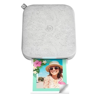Bild av HP Sprocket 3x4&quot; Instant Smartphone fotoskrivare Bärbar Färgtrådlös Mobil Skrivare Zink Fotopapper med Klister Skriv ut från iOS &amp; Android Bluetooth och Kreativ App