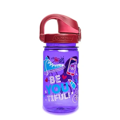 Bild av Nalgene Unisex ungdom OTF barnflaska, lila BeYouTiful, 0,35 l
